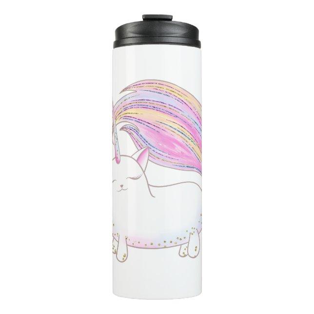 Caticorn Thermal Tumbler (Front)