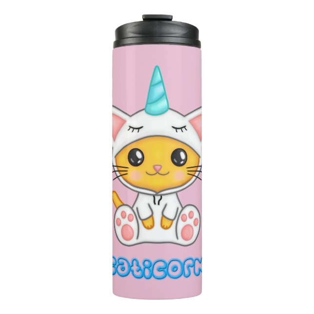 Caticorn Thermal Tumbler (Front)