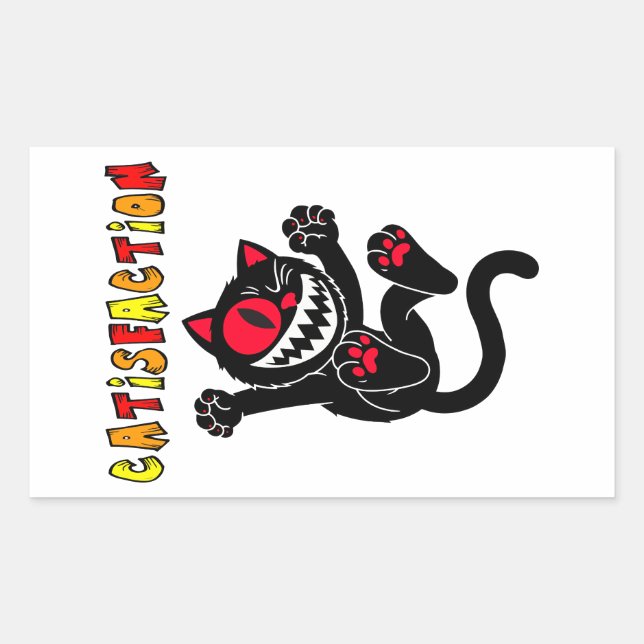 catisfaction sticker (Front)