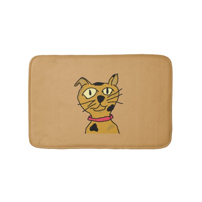 Catitude Bath Mat (Front)