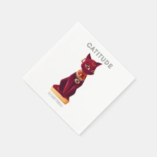 CATITUDE is everything  Napkin