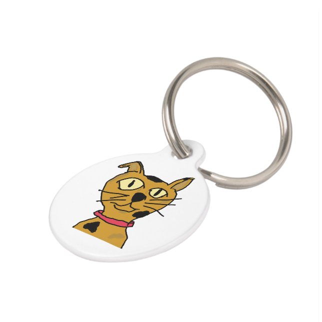 Catitude Pet Tag (Side)