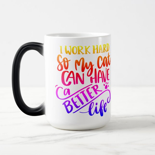 Catlover Magic Mug (Left)