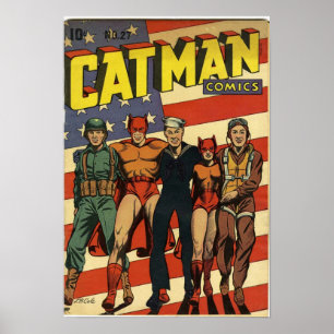 CatMan Comics 027 no ibc Poster