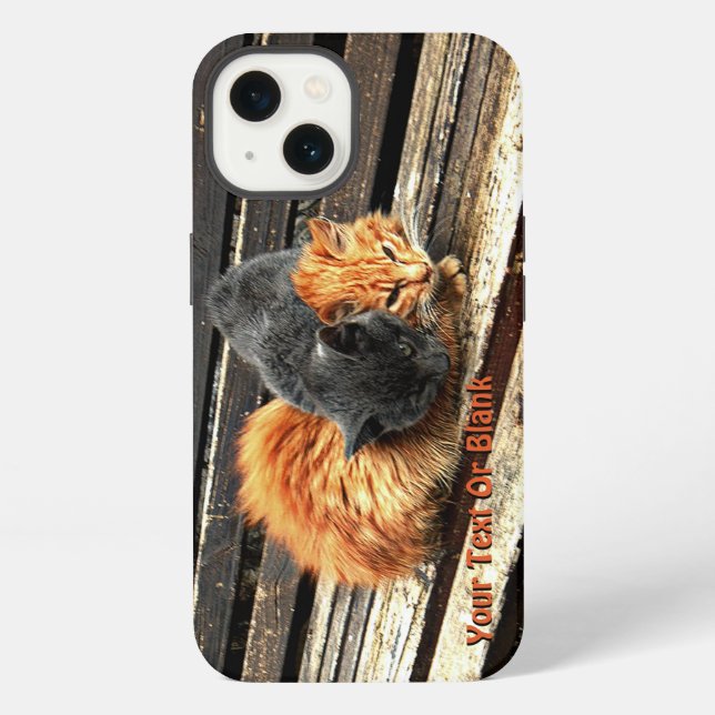 Catnap Cuties iPhone Case (Back)
