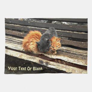 Catnap Cuties Kitchen Towel