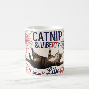 Catnip & Liberty – Fun Cat Mug