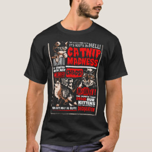 Catnip Madness Cute Kitten Cat Lover Gift for Cat  T-Shirt