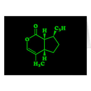 Catnip Nepetalactone Formule chimique moléculaire