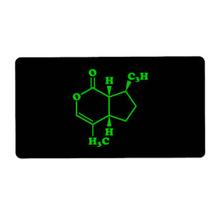 Catnip Nepetalactone Formule chimique moléculaire
