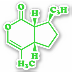 Catnip Nepetalactone Molecular Chemical Formula