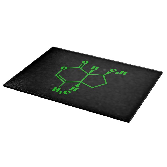 Catnip Nepetalactone Molecular Chemical Formula Cutting Board (Corner)