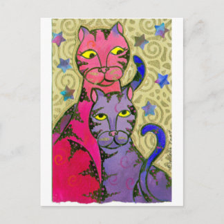 CatNStars Postcard