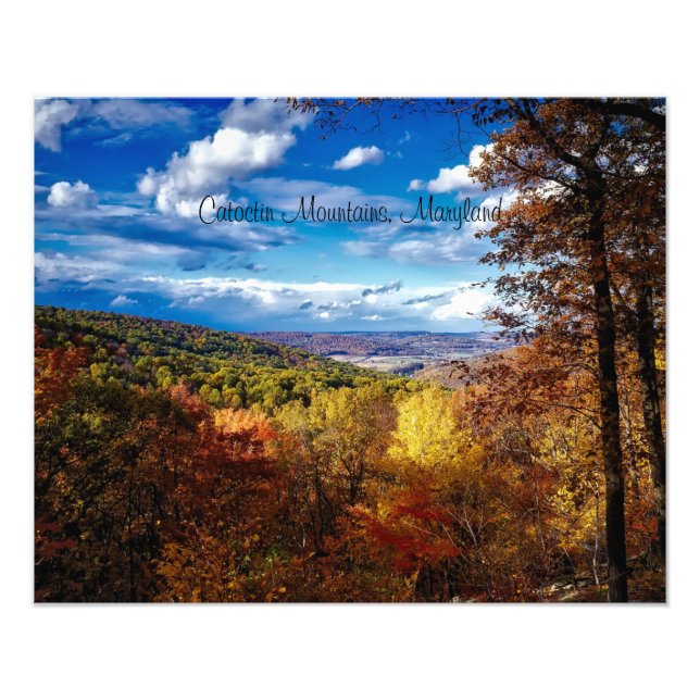 Catoctin Mountains, Maryland Photo Print (Front)