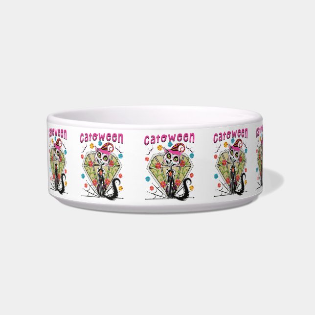 Catoween Halloween Bowl (Front)