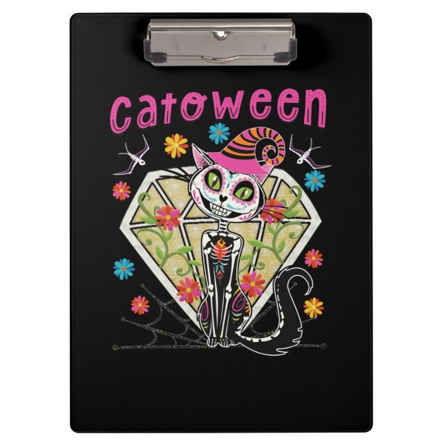 Catoween Halloween Clipboard (Front)