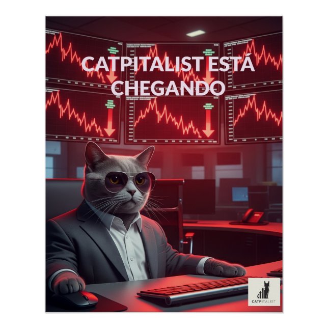 Catpitalist: Comédia do Crash do Mercado Poster (Front)