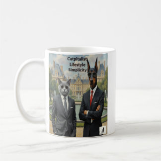 Catpitalist Lifestyle Simplicity Coffee Mug