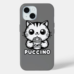 Catpuccino 1 iPhone 15 case