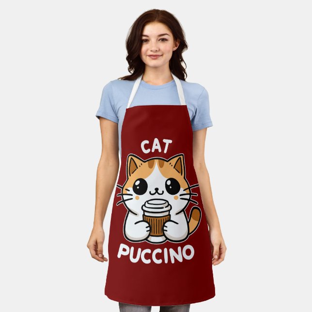 Catpuccino 2 apron (Worn)