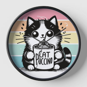 Catpuccino 3 clock