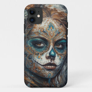 Catrina Azul iPhone 11 Case