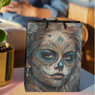 Catrina Azul Medium Gift Bag
