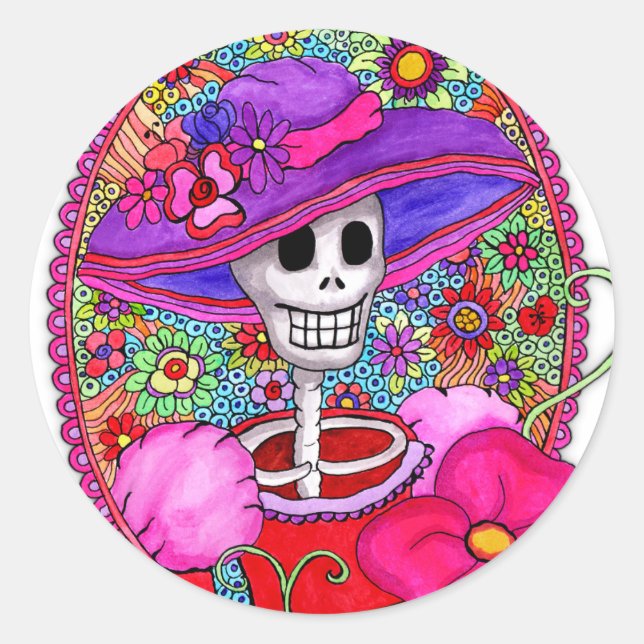 Catrina Beatriz Sticker (Front)
