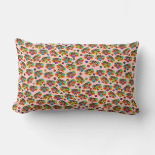 Catrina Sugar Skull Lumbar Pillow