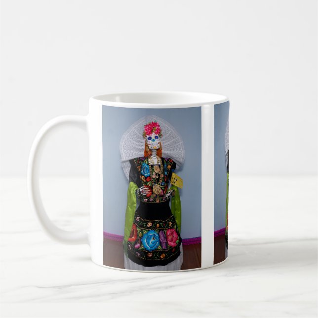 Catrina Tehuana  Coffee Mug (Left)