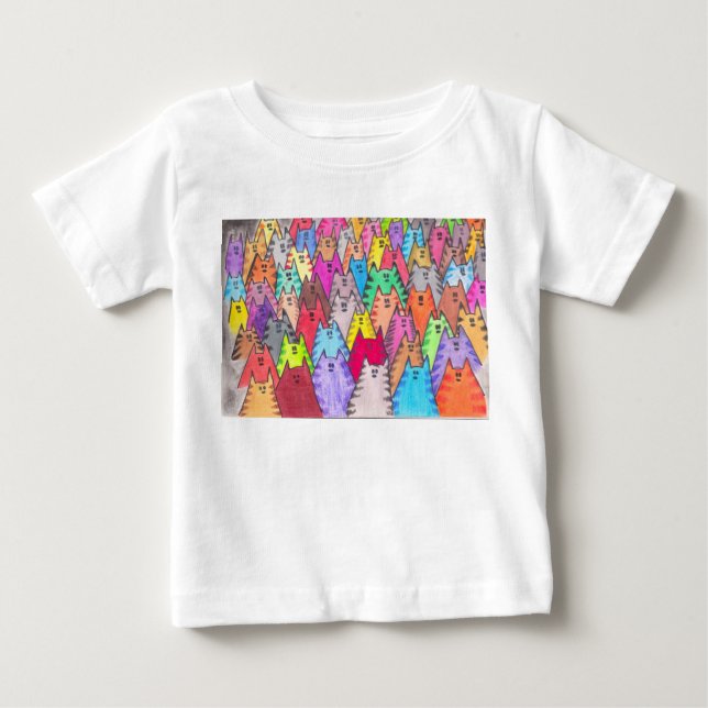 Cats 06 Baby TShirt (Front)
