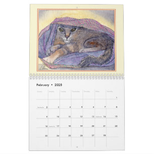 CATS! A cat a month calendar