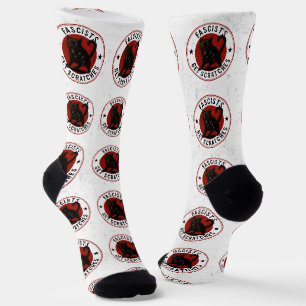 Cats Against Fascists Socks