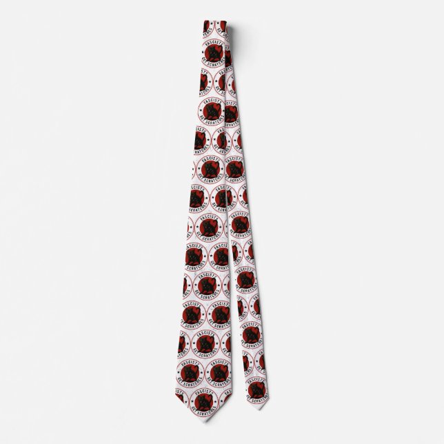 Cats Against Fascists Tie (Front)