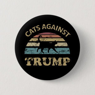Cats Against Trump 2 Inch Round Button
