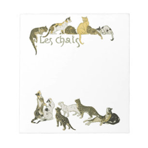 Cats, Alexandre Steinlen Notepad