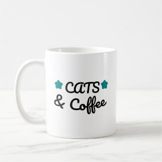 Cats and Coffee – Cute Cat Lover Coffee Coffee Mug