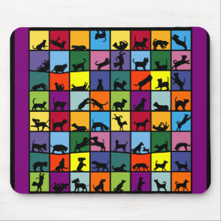 Cats and Dogs Mouse Pad
