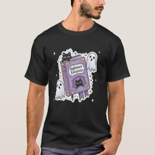 Cats and Ghosts Creepy Nu Goth T-Shirt
