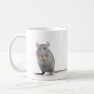 cats and rat coffee mug