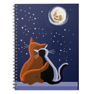 cats and romance notebook