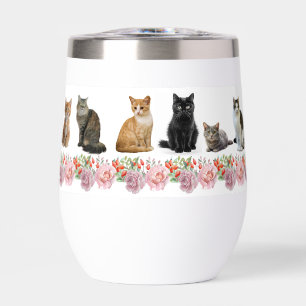 Cats and Roses