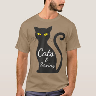 Cats and Sewing  for women T-Shirt