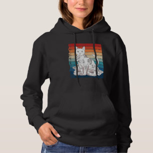 Cats And Tats Vintage Tattoo Artist Inked Cat Kitt Hoodie