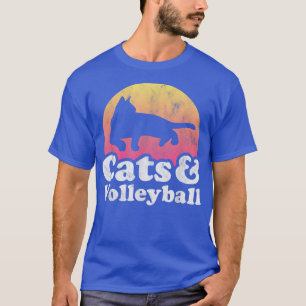 Cats and Volleyball Men's or Women's Cat T-Shirt