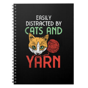 Cats And Yarn Notebook