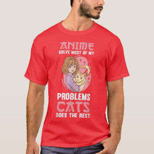Cats Anime T-Shirt