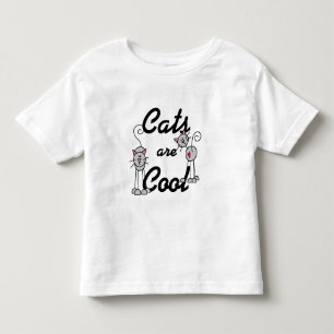 Cats are Cool Toddler T-shirt