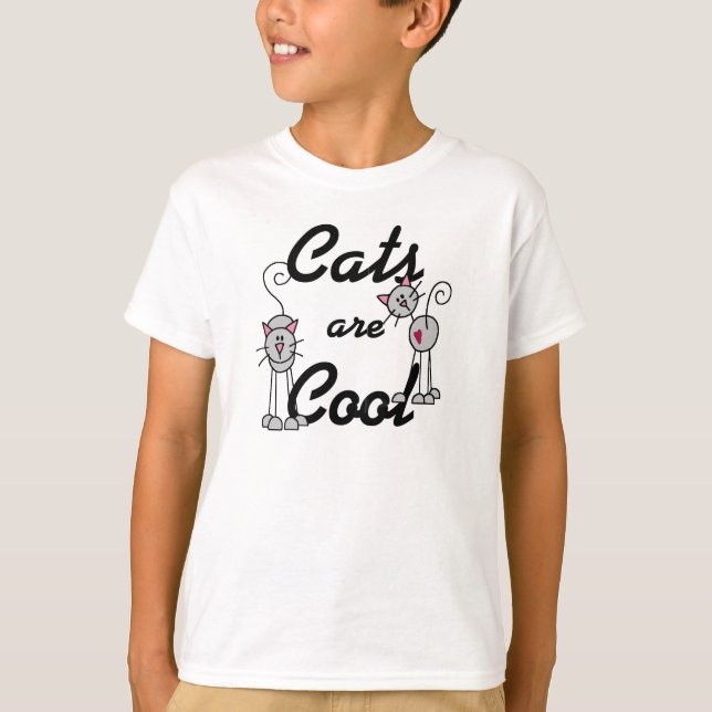 Cats Are Cool Tshirts and Gifts (Front)