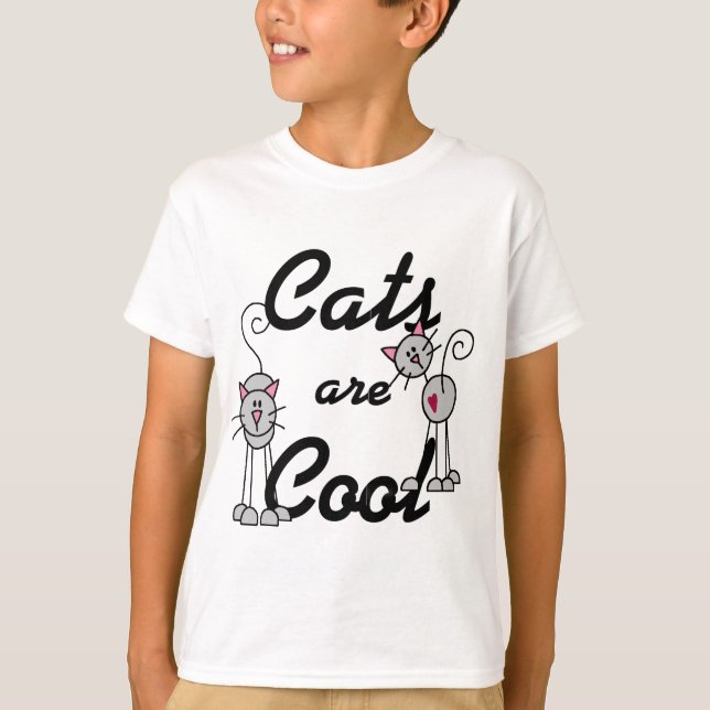 Cats Are Cool Tshirts and Gifts (Front)